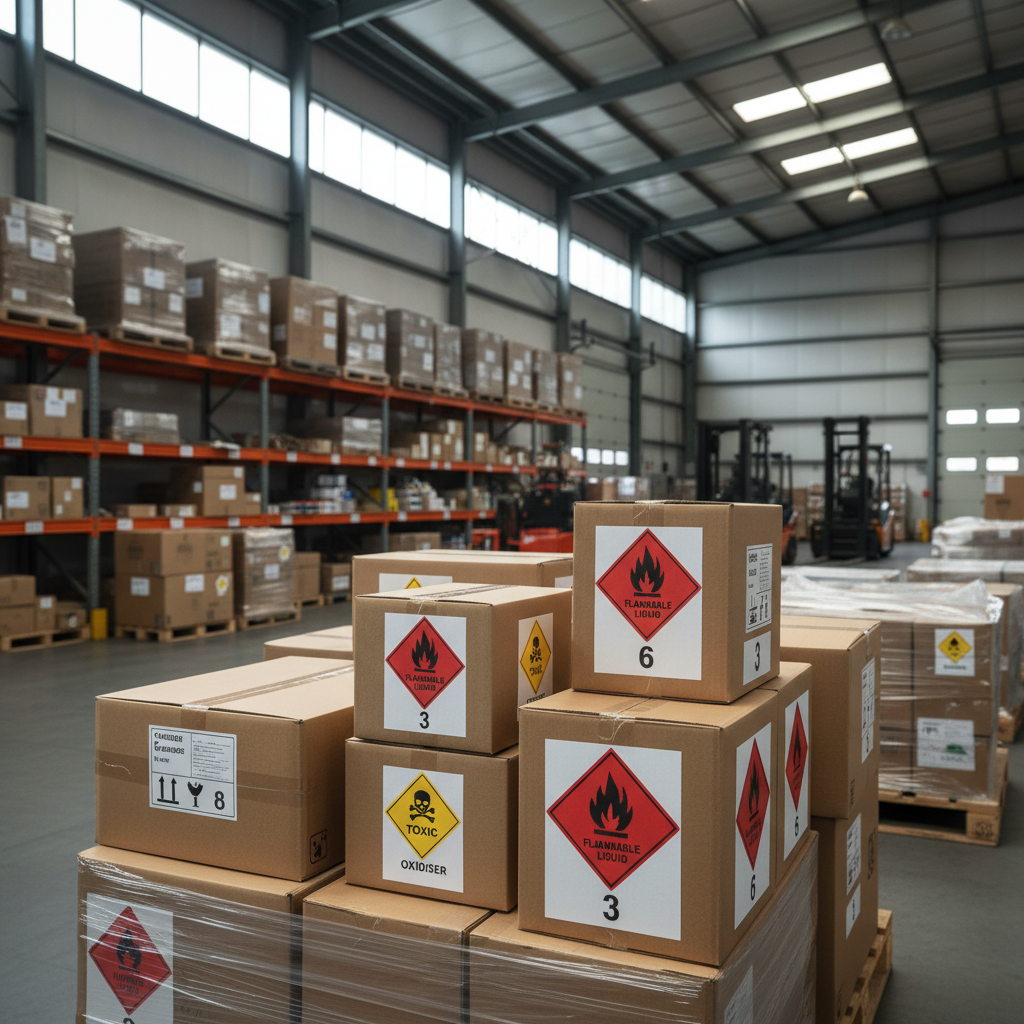 dangerous goods labels and packaging NSW ADG Code consignment preparation