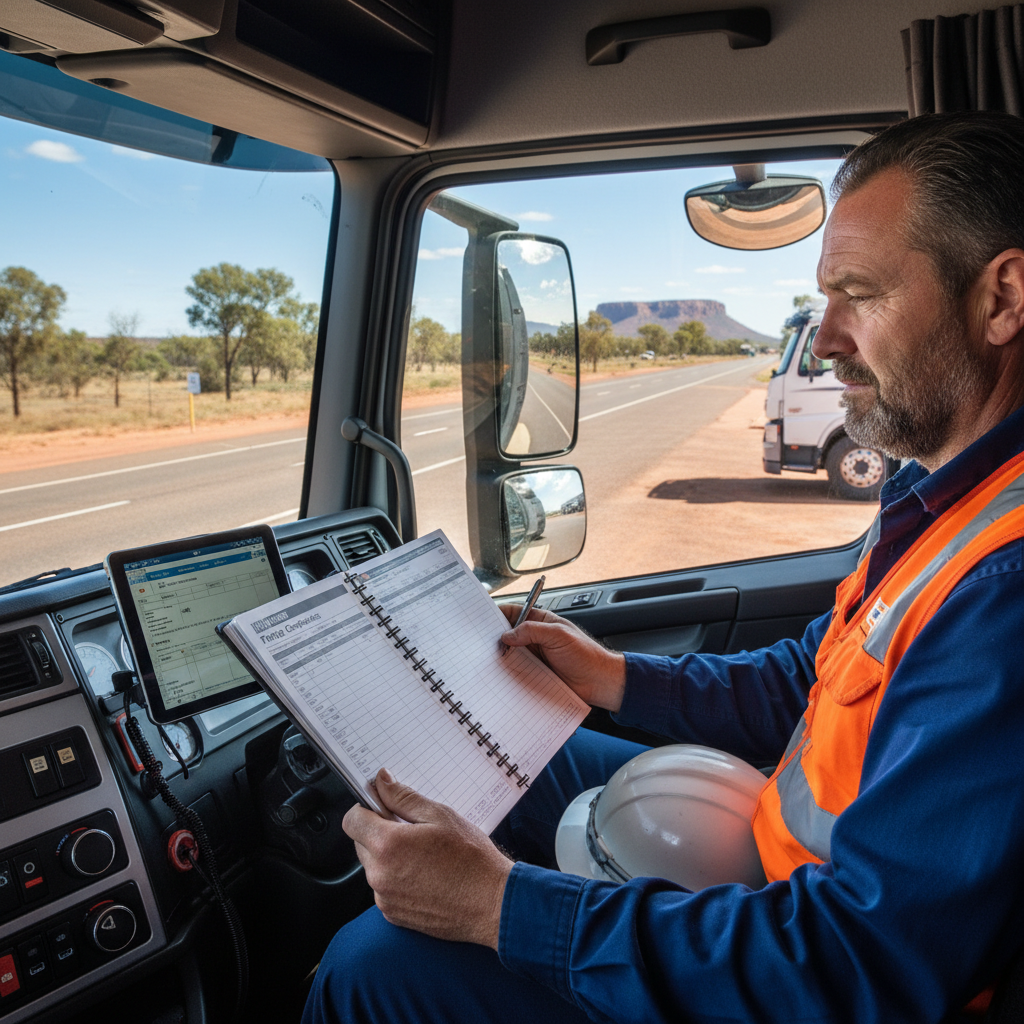 Heavy vehicle fatigue management NSW truck driver